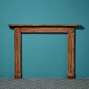 Reclaimed Georgian Style Bullseye Cast Iron Fire Surround