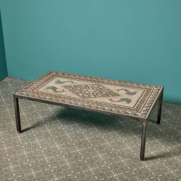 Reclaimed Mosaic Coffee Table