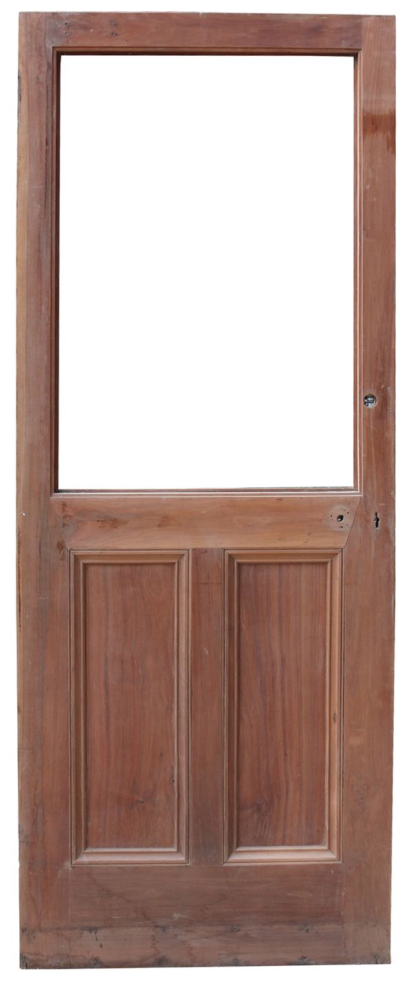 A Reclaimed Early 20th Century Walnut Door