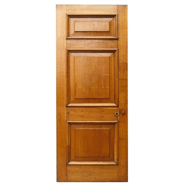 1920s Edwardian Style Oak Door with Frame & Architrave