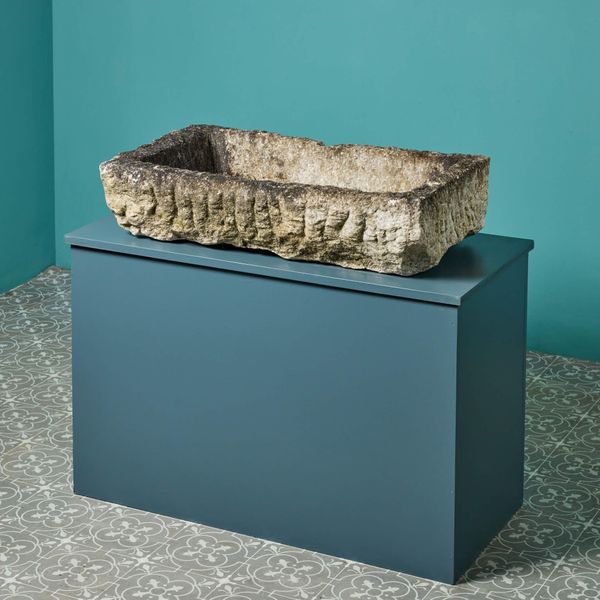 Antique Italian Marble Trough