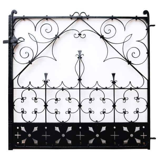 Decorative Wrought Iron Garden Gate