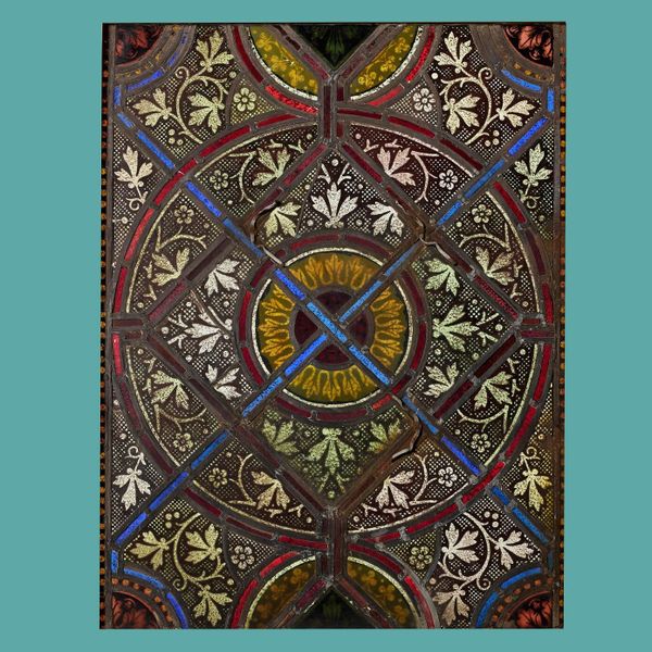 Antique Victorian Stained Glass Window