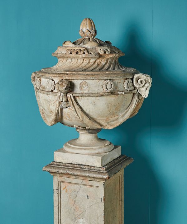 Coade and Sealy Lidded Urn