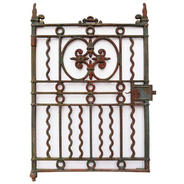 Antique Victorian  Cast Iron Pedestrian Gate