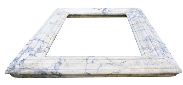 Antique Pavonazzo Marble Pool Surround