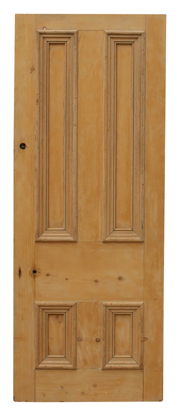 A Salvaged Pine Front Door