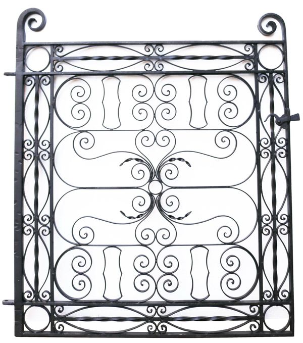 Antique Scroll Work Garden Gate