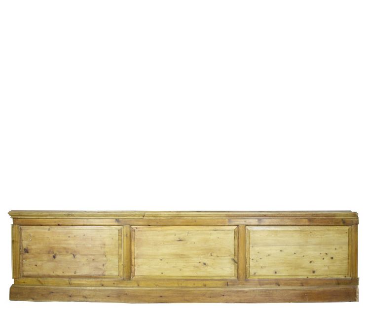 Antique Pine Dado Wall Panelling 12.7 m