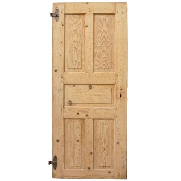 Reclaimed 5-Panel French Pine Internal Door