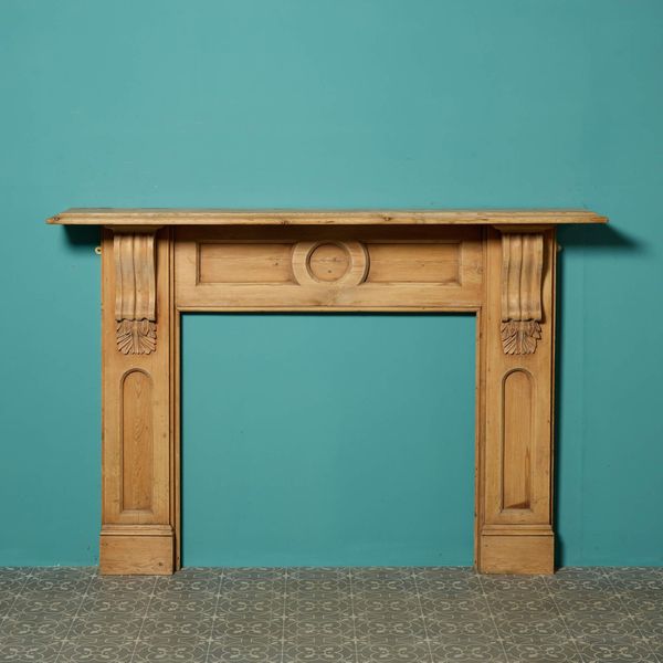 Victorian Corbelled Pine Fire Surround