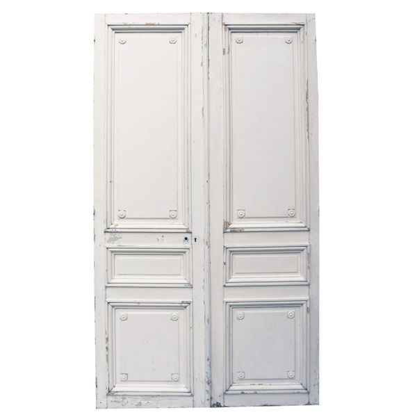 Elaborate Set of Tall Antique Louis XVI Style Double Doors