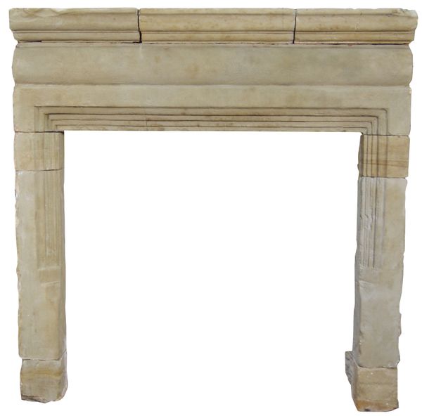 17th Century English Stone Fireplace