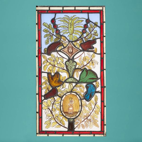 19th Century Stained Glass Window