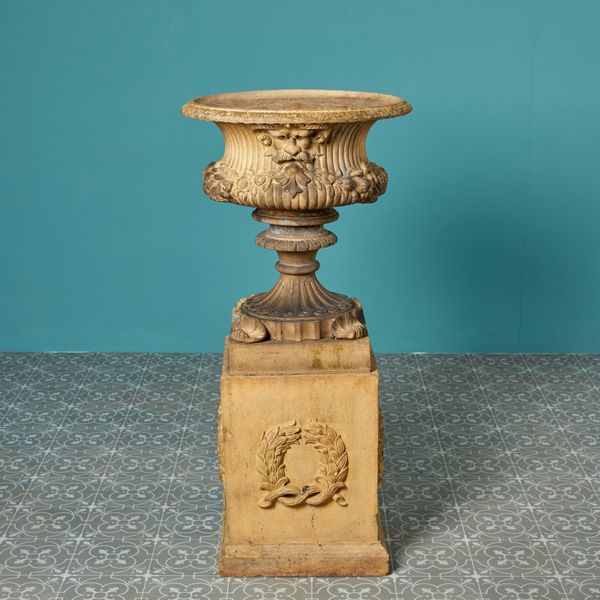 Joseph Cliff & Sons Large Terracotta Garden Urn