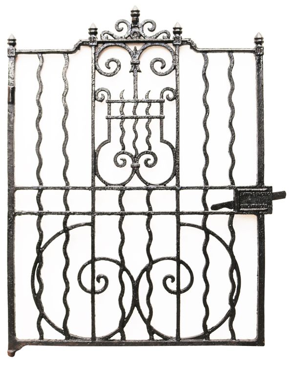 Antique Cast Iron Pedestrian Gate