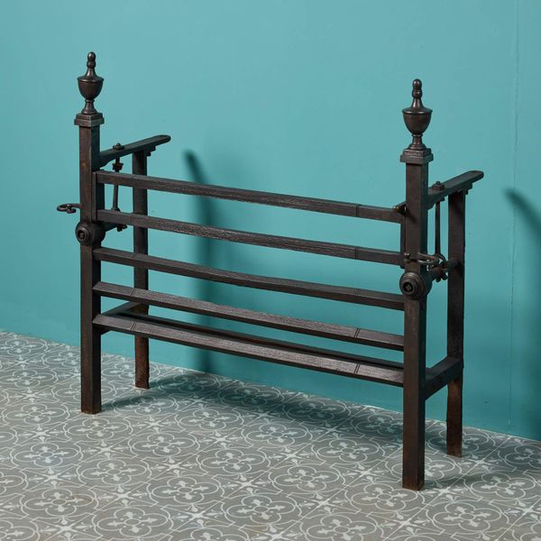 Large Wrought Iron Georgian Fire Grate