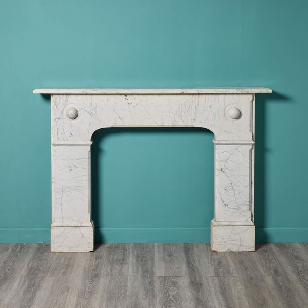 Victorian Carrara Marble Fire Surround