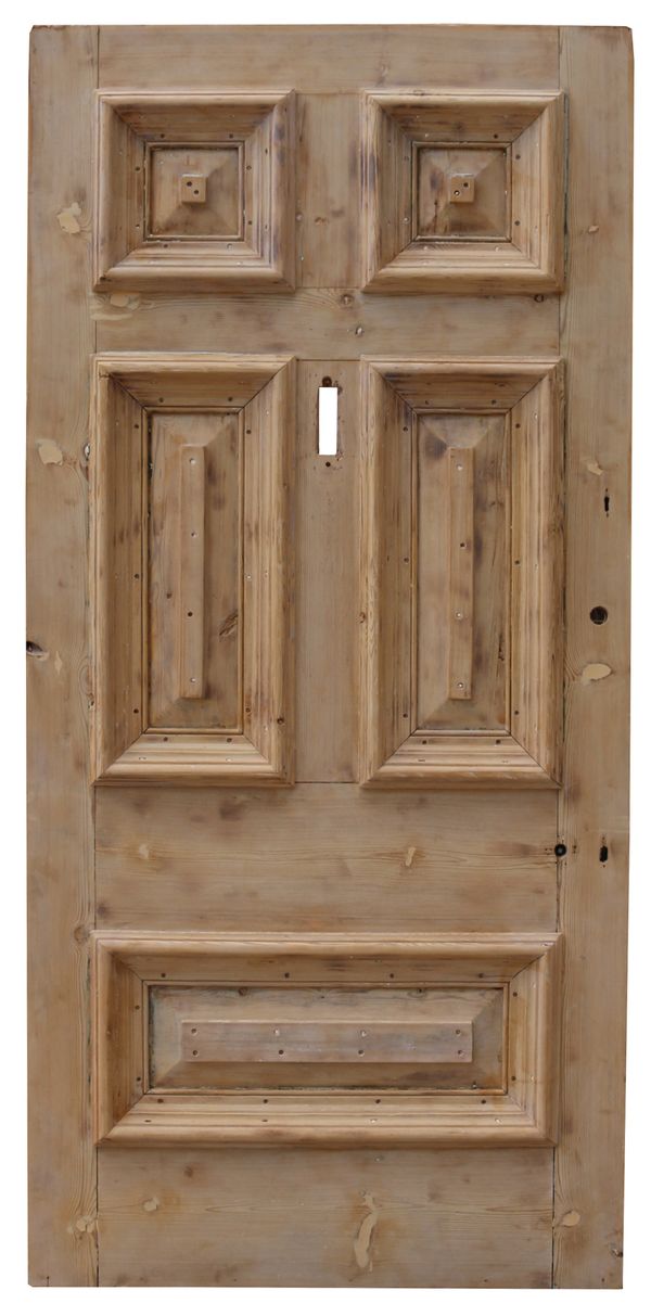 A Reclaimed Victorian Exterior Door