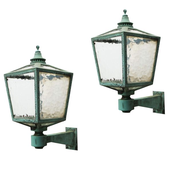 Antique Bronze Exterior Wall Lights