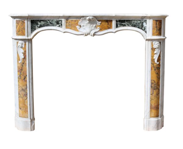 Louis XV Marble Fireplace Circa 1770