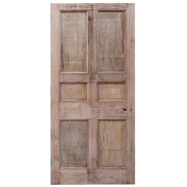 Antique 6 Panel Wooden Door