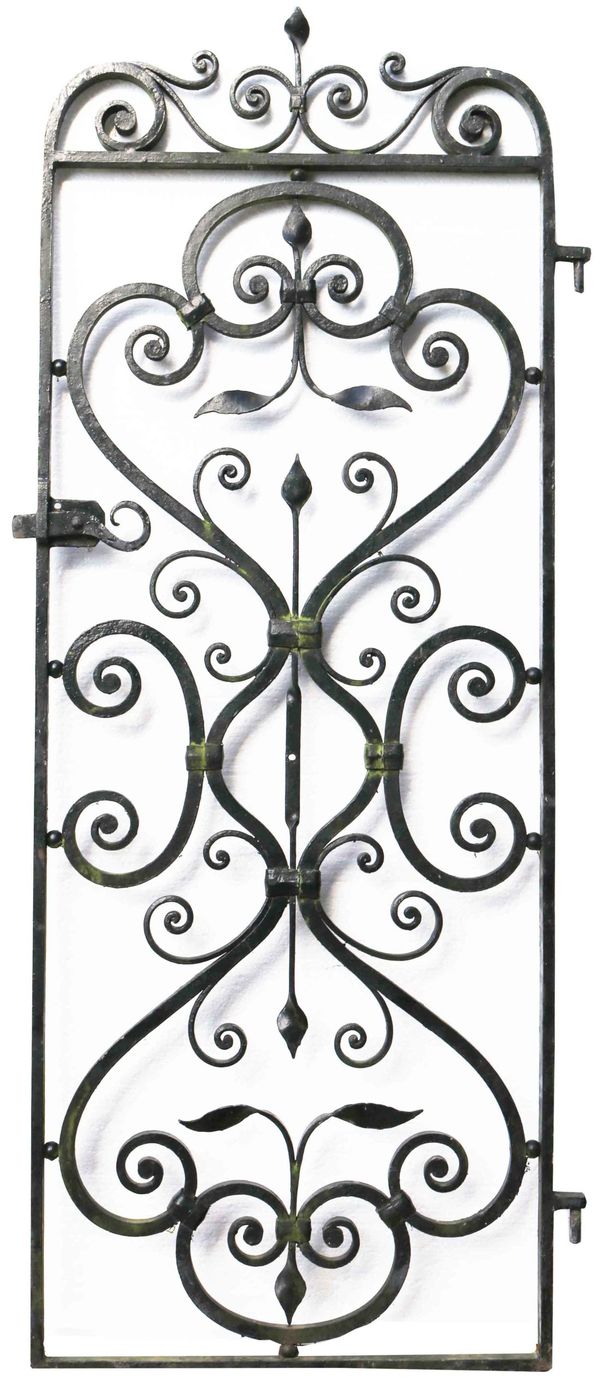 A Reclaimed Wrought Iron Pedestrian Gate