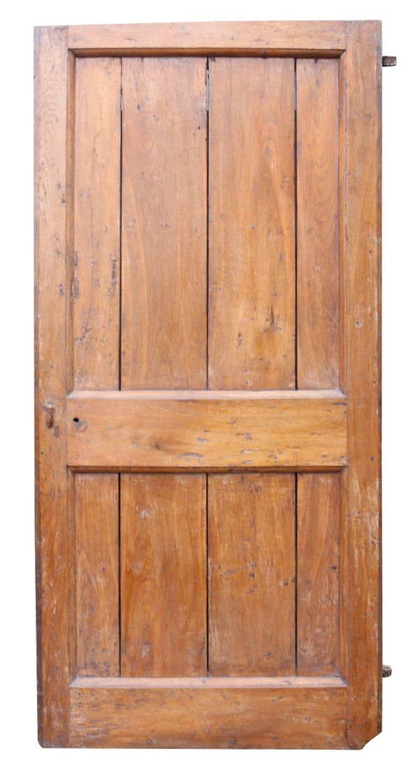 18th Century English Two Panel Farmhouse Door