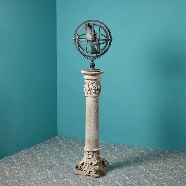 Bronze Armillary Sundial