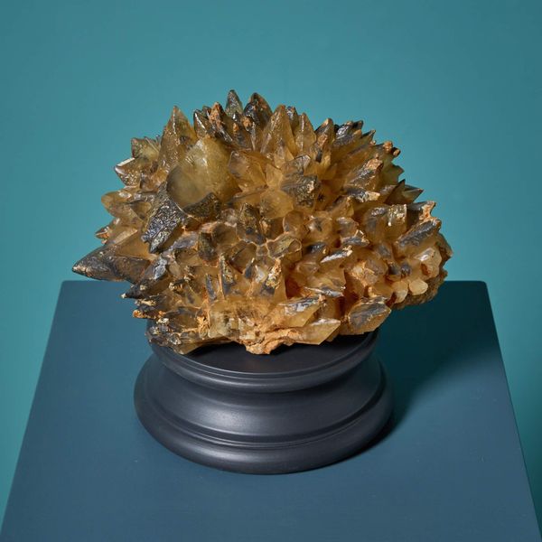 Large Smoky Dogtooth Calcite Mineral Specimen
