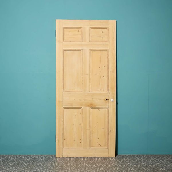 Reclaimed 18th Century Stripped Pine Internal Door