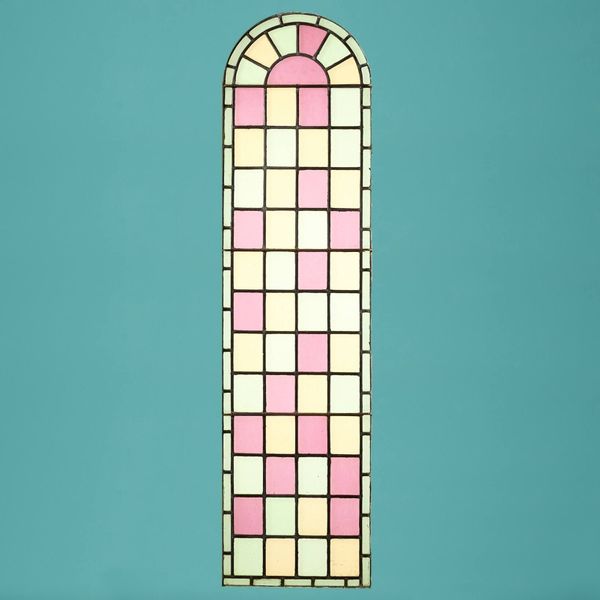 Large Reclaimed Stained Glass Chapel Window