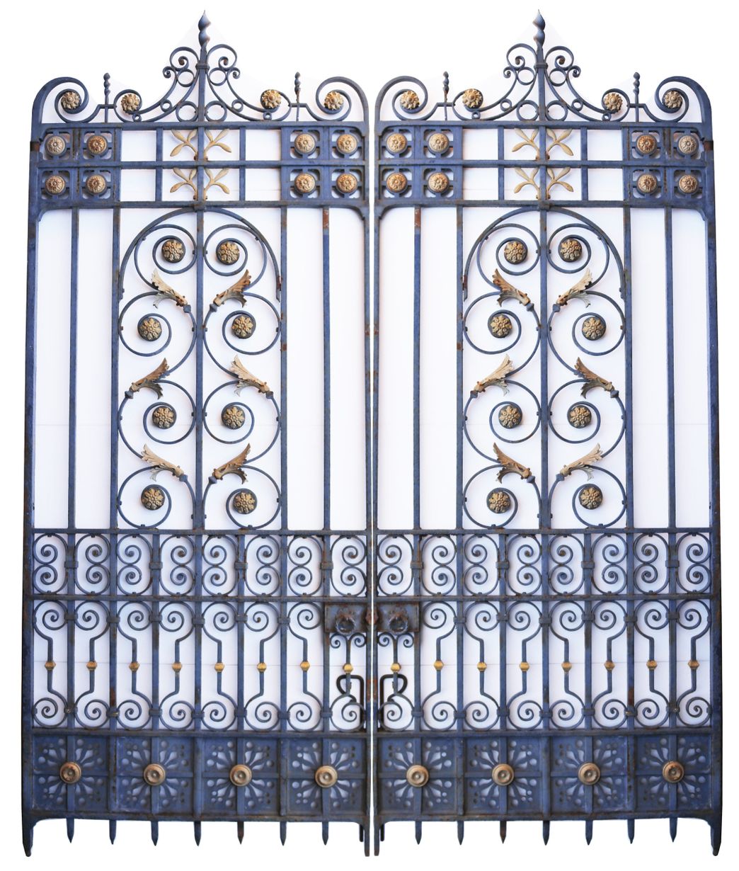 wrought iron gates