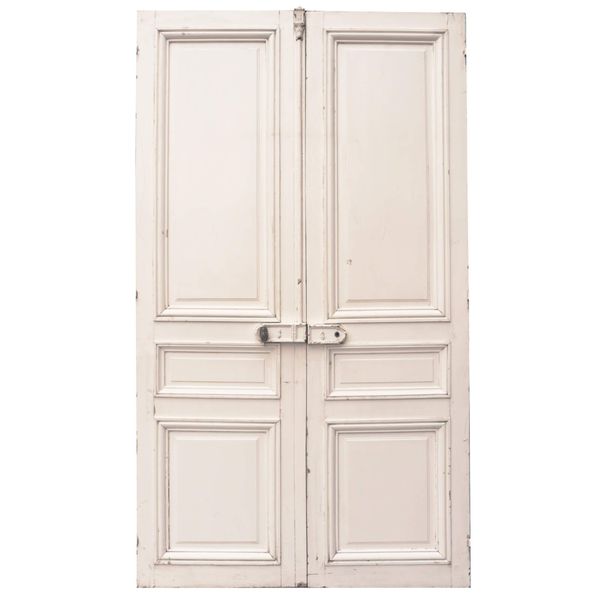 Tall Set of Louis XVI Style Antique Double Doors