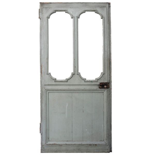 19th Century French Antique Interior Door for Glazing