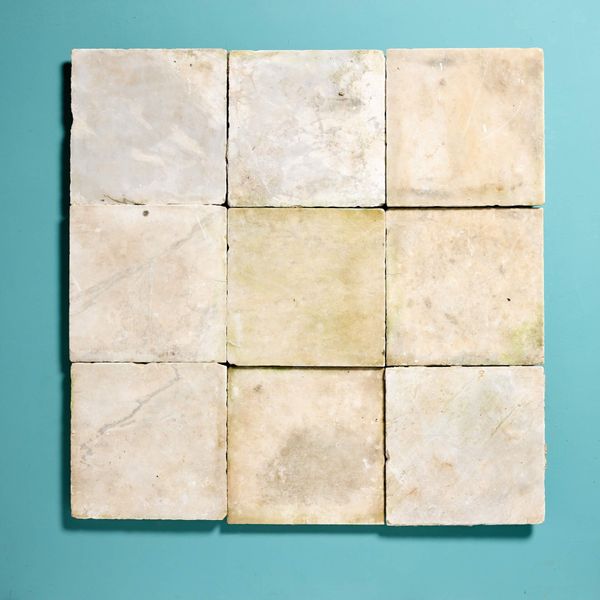 Reclaimed Carrara Marble Floor Tiles 9.67 m2 (104 sq ft)