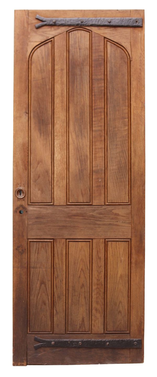 Reclaimed 1930's Oak Exterior Door