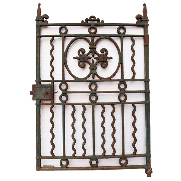 Antique Cast Iron Victorian Pedestrian Gate