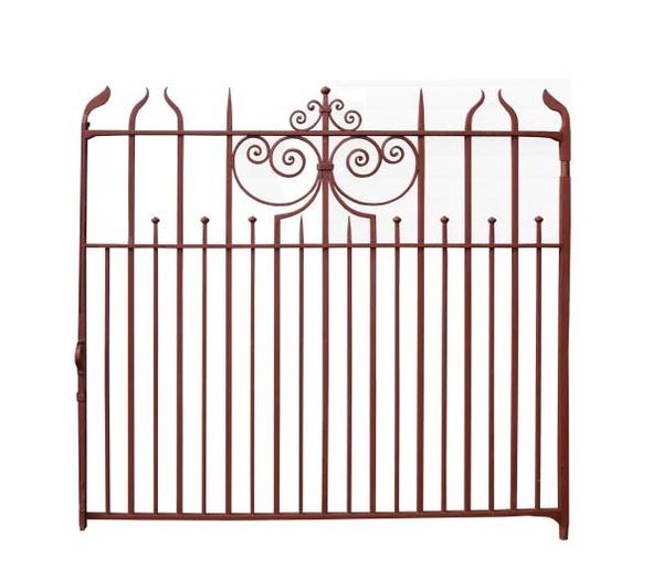 An Antique Wrought Iron Garden Gate