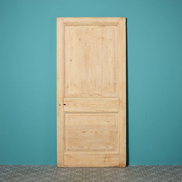 Antique Victorian Pine Internal Door