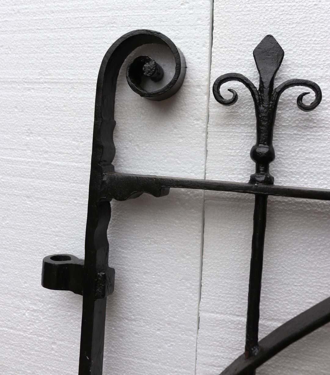 Antique Georgian Style Wrought Iron Side Gate