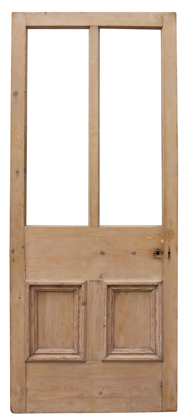 A Reclaimed Half Glazed Exterior Door