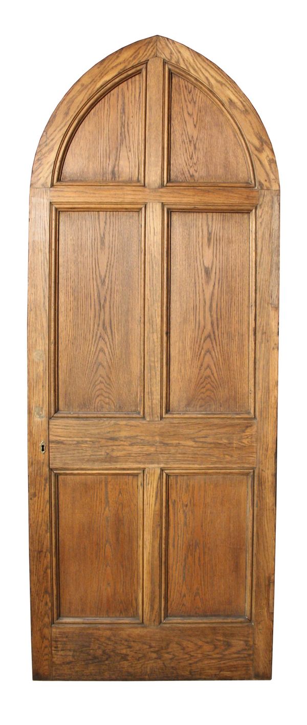 A 19th Century Arched Oak Door