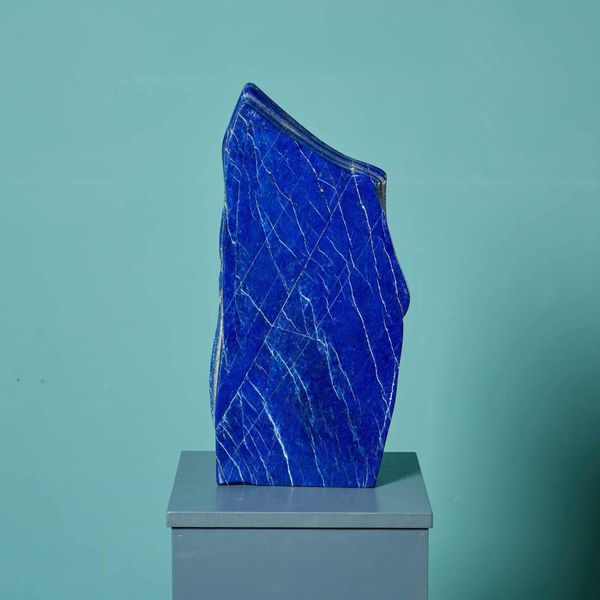 Freestanding Polished Lapis Lazuli Freeform