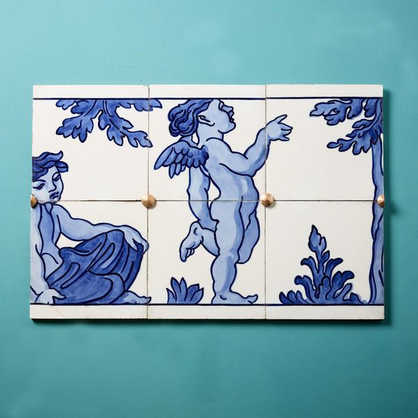 Minton Hollins 19th Century Renaissance Style Tiled Frieze