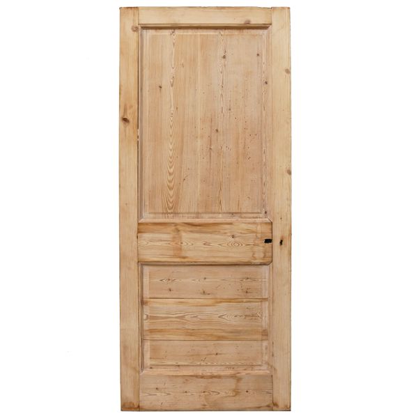 Antique 2-Panel English Pine Internal Door