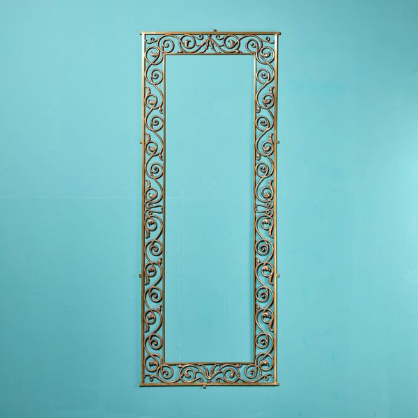 Decorative Antique Cast Bronze Frame