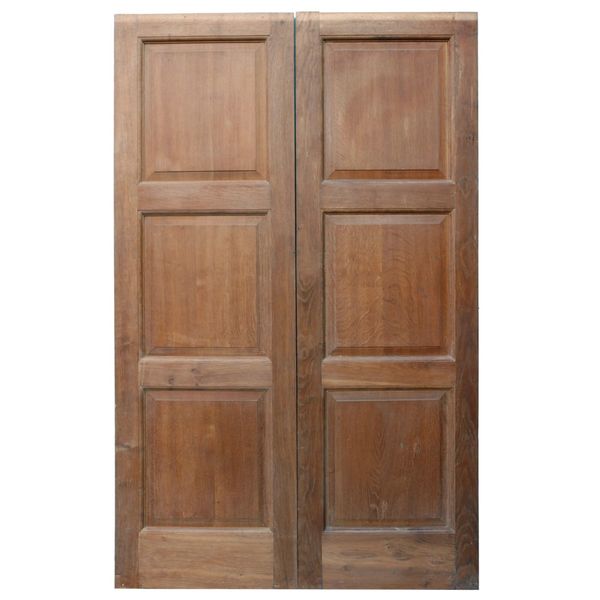 Set of Georgian Style Oak Double Doors