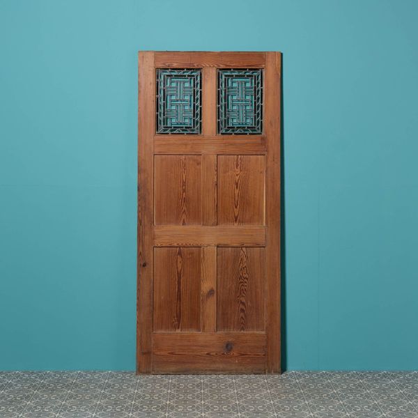 0_28566-1 Victorian Pitch Pine Internal Door