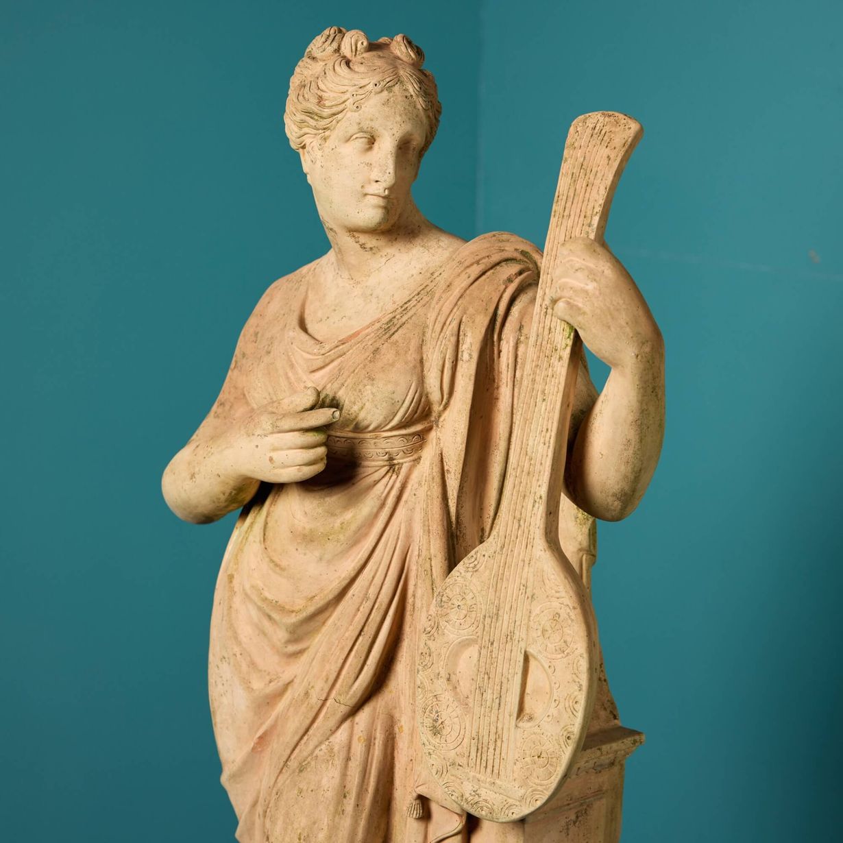 Antique Terracotta Venus Statue